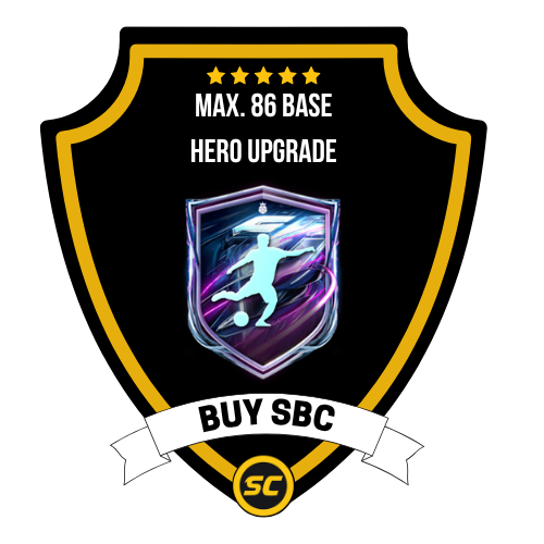 EA FC 27 SBC Max. 86 Base Hero Upgrade - PS4, PS5, Xbox One, Xbox Series X, Xbox Series S